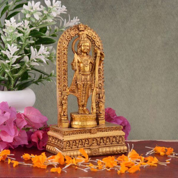 Ram Lalla Idol Ayodhya Murti Resin Shree Ram Lalla Statue Home Decor & Gifts, Office, Tample, Mandir Housewarming Decoration Items